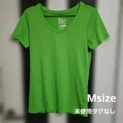 未使用 Nike DRI-FIT グリーン Tシャツ M レディース