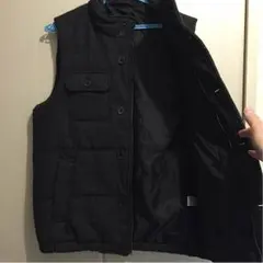 【未使用品】GU ダウンベスト M ブラック