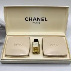 未使用　CHANEL N°5 サヴォン　ソープ 75g 2個セット