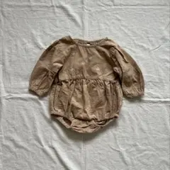 【tete a tete】 テータテート 長袖 ロンパース 70 バースディ