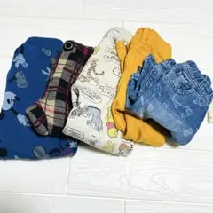 90cm 男の子ズボンまとめ売り 5点 保育園着 GAP BREEZE 春秋冬