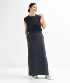 東原亜希⭐︎FORME⭐︎ストレッチロングスカート - メルカリ