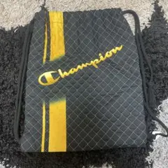 Champion チャンピオン ナップサック ブラック イエロー