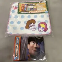 トイストーリー4 一番くじ　ピクサー　タオル　キャンバスボード　未開封