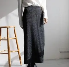 ローリーズファーム　ニットラメスカート