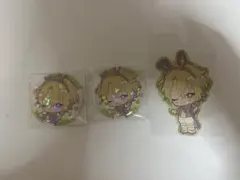 あんスタ　アニカフェ　缶バッジ　ステッカー　巴日和