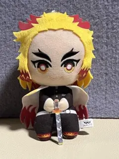 鬼滅の刃 ともぬい ～伍ノ型～ 煉獄杏寿郎 ぬいぐるみマスコット