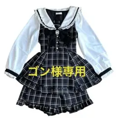 ⭐︎ゴン様専用⭐︎リズリサ セーラーカラーセットアップ LIZLISA 黒