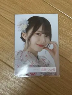 森田ひかる 2025年浴衣 ヨリ