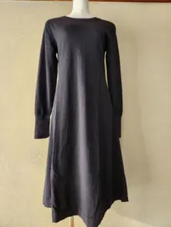 【購入前に連絡願います】【値下げ不可】 ＋J ユニクロ ニットワンピース S