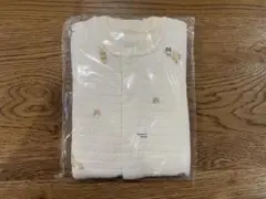 【未開封】ホワイト動物柄ロンパース