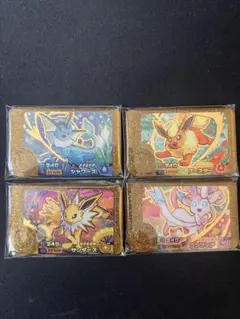 ぽ*く様 ポケモンフレンダ レガシーピック ブイズ 4枚セット