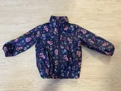 branshes 花柄ジャケット 90サイズ ネイビー
