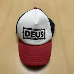 DEUS トラッカーキャップ ホワイト/レッドのサムネイル