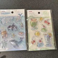 amifa ウォーターシール　メルティークリームソーダ　アクアリウム　2枚