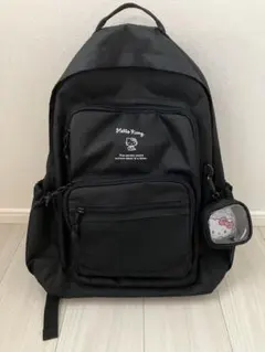 ハローキティ ブラック リュック 大容量
