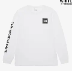 THE NORTH FACE ホワイト 長袖Tシャツ S