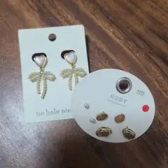 イヤリング ピアス まとめ売り ハート リボン RUDY