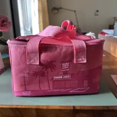 Trader Joe's クーラーバッグ ピンク