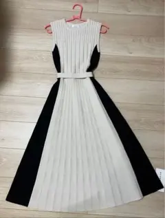 【新品・定価25000円】FRAY I.D ニットAラインワンピース