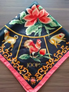 イタリア製 JOOPsilkスカーフ