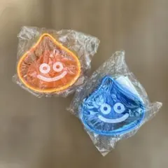 ドラゴンクエスト　クリアポーチ　２個セット　スライム