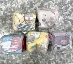 ちいかわ×サンリオキャラクターズ エコバッグ 全5種コンプセット
