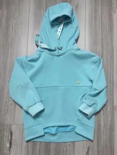 水色 フード付きパーカー kate spade