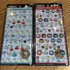PEANUTS BONBON DROP キャラクターシール 2シート