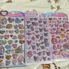 うるちゅるポップシール　3セット