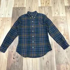 ジムフレックス Gymphlex フランネルシャツ チェックシャツ日本製 12