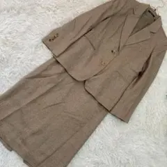 雅格獅丹 西裝套裝 棕色 9號 辦公 正式