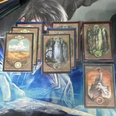 MTG アングルード UGL 基本土地 フルアート 8枚セット