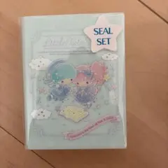 산리오 リトルツインスターズ ケース入りシール図鑑