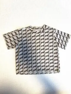 Semon セモン PATTERN T SHIRT HORSE Tシャツ 100