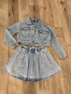 シーイン　デニムセットアップ　10Y