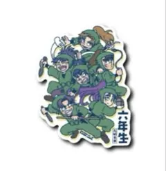 忍たま乱太郎 ステッカー 六年生　忍たま B-SIDE LABEL