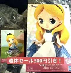 Qposket Disney Characters Alice フィギュア 2種