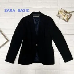 ZARA BASIC テーラードジャケット ブラック 38 フォーマル