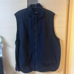BEAMS HEART ネイビー ベスト Lサイズ
