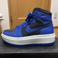 NIKE 青黑高筒厚底運動鞋