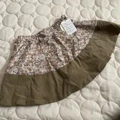 新品タグ付き　テータテート インナーパンツ付き スカート　120㎝