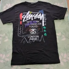 Stussy グラフィック Tシャツ ブラック Mサイズのサムネイル