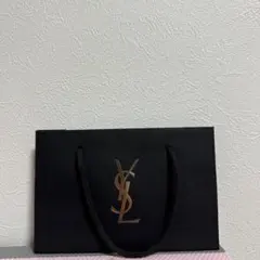 YSL 黒 ショップ袋