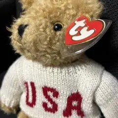 Ty Inc.」Curly the Bearぬいぐるみ