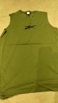 Reebok　LES MILLS ノースリーブ Tシャツ オリーブグリーンのサムネイル