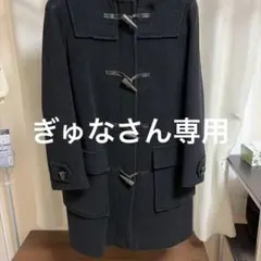Burberry ブラック ダッフルコート