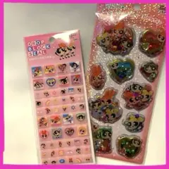 大人気！パワーパフガールズスパンコールパーティ＆タイルシール