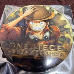 ワンピース　東京ワンピースタワー　ハロウィン　缶バッジ　ルフィ　2018