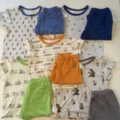 UNIQLOベビーパジャマ上下5セット　80〜100